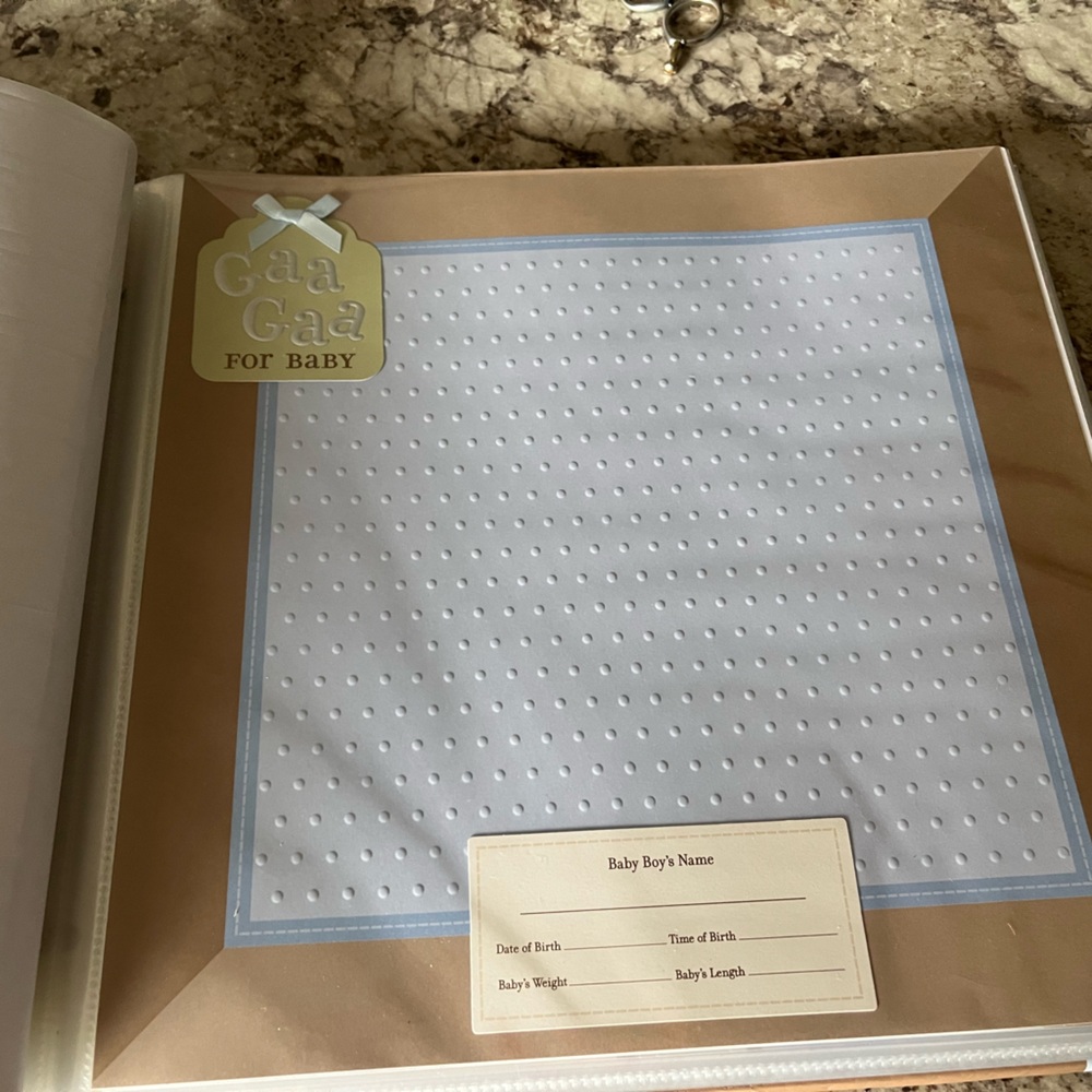 Hallmark Baby Boy Memory book